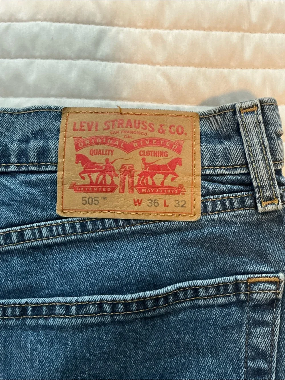 Levi's Men's Indigo Straight-Leg Jeans (1)